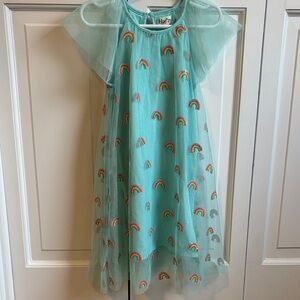 Hatley Blue Rainbow Kids Dress